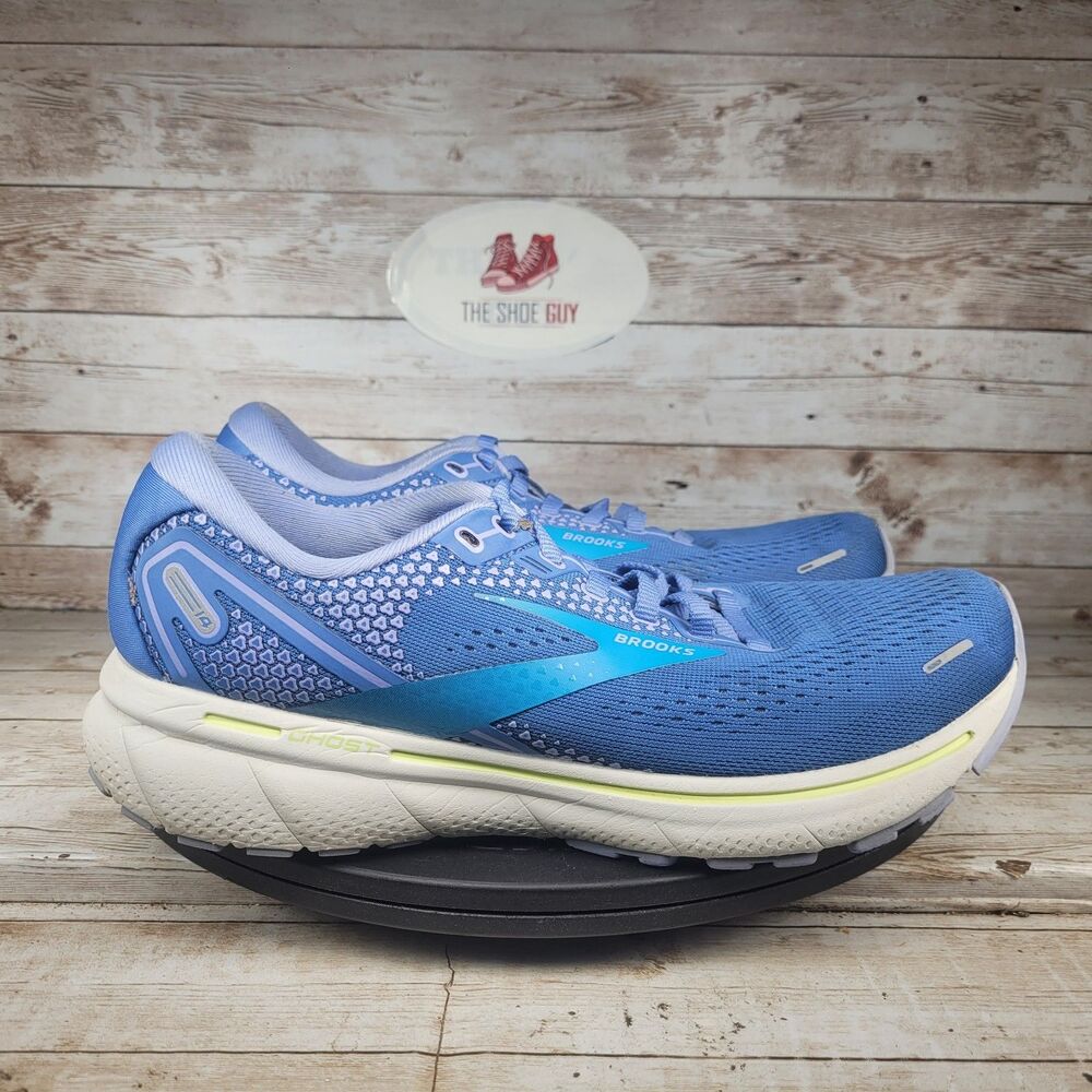 Brooks Ghost 14 Sneakers Womens Size 8 Blue Ocean Oyster Running Walking Shoes